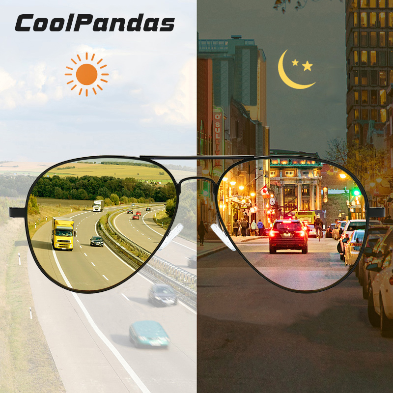 Photochromic Sunglasses Men Po - Sunglasses Aviator Polarized recension och pris