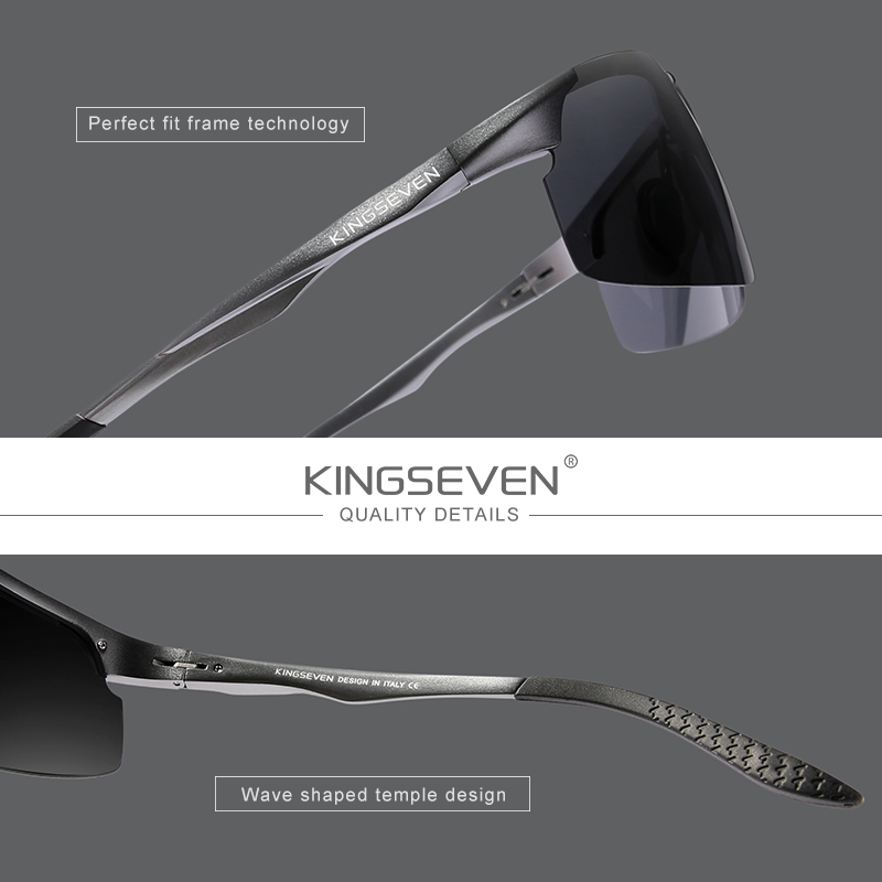 KINGSEVEN Polarized Cycling Me - Sunglasses Aviator Polarized recension och pris