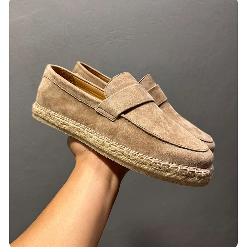 YETTIES Men's Breathable Sheep - Espadrille Slip On recension och pris