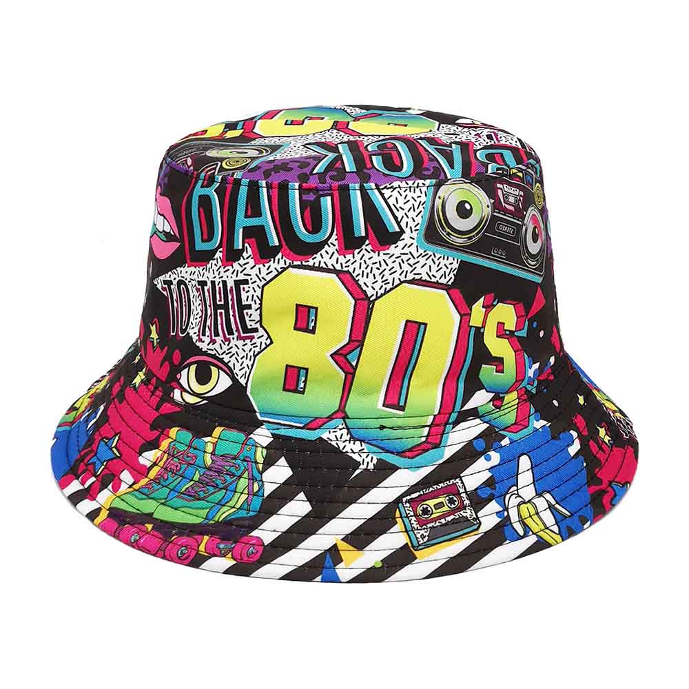 Retro 80 90s vintage Bucket Ha - Packable Hat Nylon recension och pris